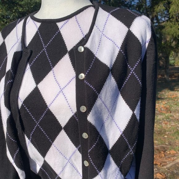 Argyle 2 piece set - Picture 4 of 7